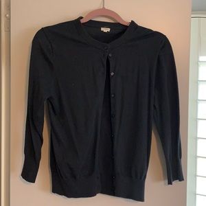 Gray J. Crew cardigan